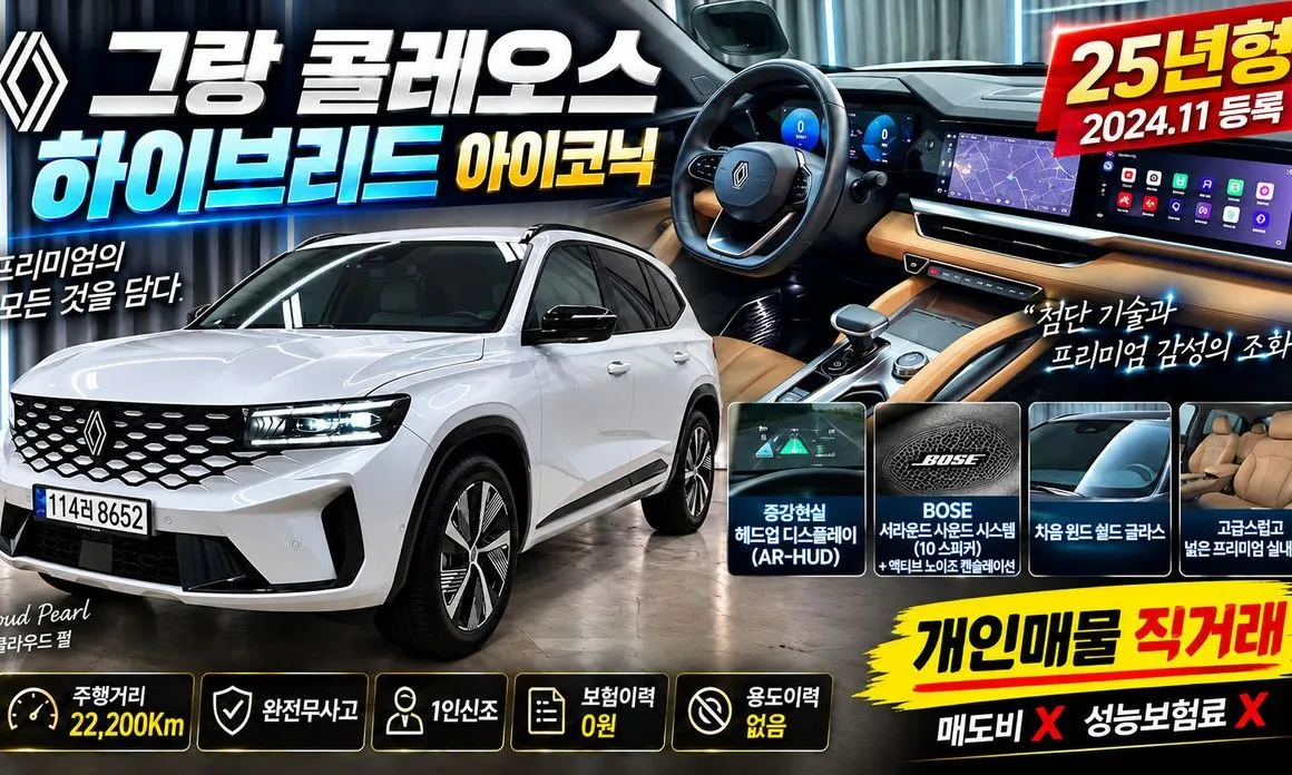 Renault Korea (Samsung) Grand Koleos — фото 1