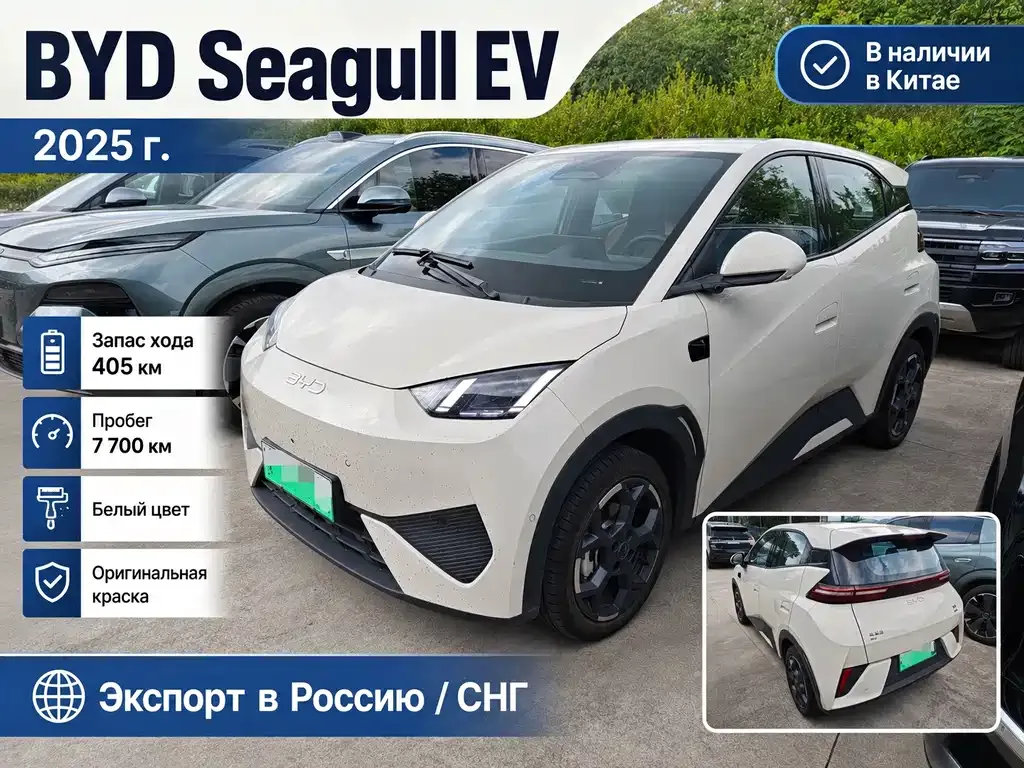 BYD Seagull — фото 1